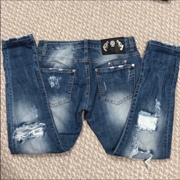 Philipp Plein Denim - Philipp Plein women’s distress skinny jeans- 26